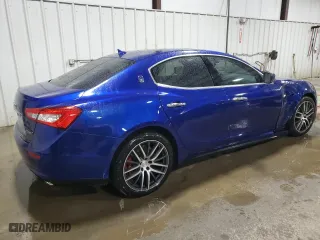 2014 Maserati Ghibli S Q4 with VIN ZAM57RTA4E1101338, listed as a Copart auction lot 49075285 with 26,136 mi miles and Salvage Title. Bid and sale history available at carsss.com. Image 3.