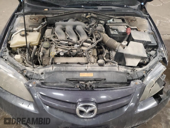 2007 Mazda 6 S Sport VE with VIN 1YVHP80D975M46199, listed as a Copart auction lot 44812805 with 169,079 mi miles and Clean Title. Bid and sale history available at DreamBid. Image 12.