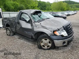 2012 Ford F-150 XL with VIN 1FTMF1EM0CFB22909, listed as a Copart auction lot 55887475 with 154,966 mi miles and Salvage title. Bid and sale history available at DreamBid. Image 4.