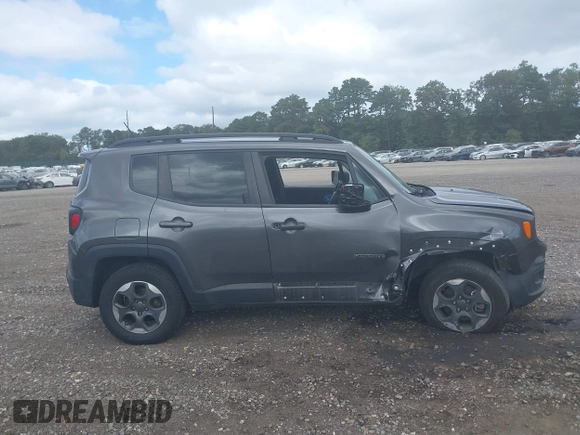 2016 Jeep Renegade Sport with VIN ZACCJBAT9GPE18687, listed as a IAAI auction lot 40388867 with 94,977 mi miles and . Bid and sale history available at DreamBid. Image 13.