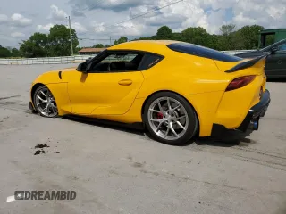2021 Toyota Supra 3.0 z VIN WZ1DB0C07MW039826, wystawiony jako Copart lot #55519475 z przebiegiem 46 505 mil mil oraz Szkody całkowita. Historia ofert i sprzedaży dostępna na DreamBid. Obrazek 2.