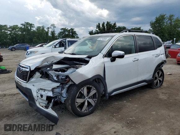 2019 Subaru Forester Touring with VIN JF2SKAWC7KH498438, listed as a Copart auction lot 61210595 with 65,754 mi miles and Salvage title. Bid and sale history available at DreamBid. Image 1.