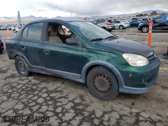 2003 Toyota ECHO with VIN JTDBT123735037504, listed as a Copart auction lot 48007845 with 0 mi miles and Non Repairable. Bid and sale history available at carsss.com. Image 4.