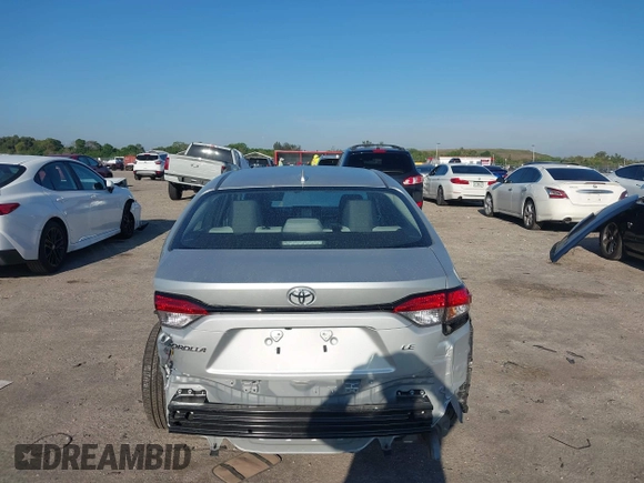 2024 Toyota Corolla LE with VIN 5YFB4MDEXRP215284, listed as a IAAI auction lot 41885184 with 7,486 mi miles. Bid and sale history available at carsss.com. Image 17.