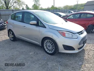 2014 Ford C-Max SE with VIN 1FADP5AU9EL507275, listed as a IAAI auction lot 42146196 with 193,471 mi miles. Bid and sale history available at carsss.com. Image 1.