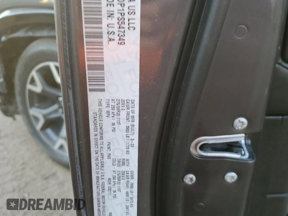 2023 Jeep Wagoneer Series III с VIN 1C4SJVDP1PS547349, выставлен на аукционе Copart как лот 81778954 с пробегом 22 343 миль миль и Списание • Salvage title. История ставок и продаж доступна на DreamBid. Изображение 13.