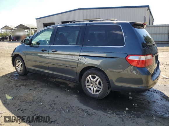 2006 Honda Odyssey EX-L with VIN 5FNRL38616B403939, listed as a Copart auction lot 49256925 with 210,908 mi miles and Salvage Title. Bid and sale history available at carsss.com. Image 2.
