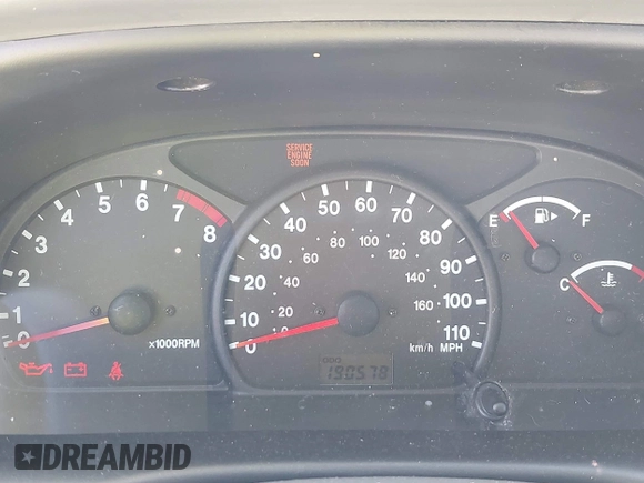 2003 Chevrolet Tracker ZR2 с VIN 2CNBJ734736914220, выставлен на аукционе IAAI как лот 42351611 с пробегом 190 578 миль миль и . История ставок и продаж доступна на DreamBid. Изображение 7.