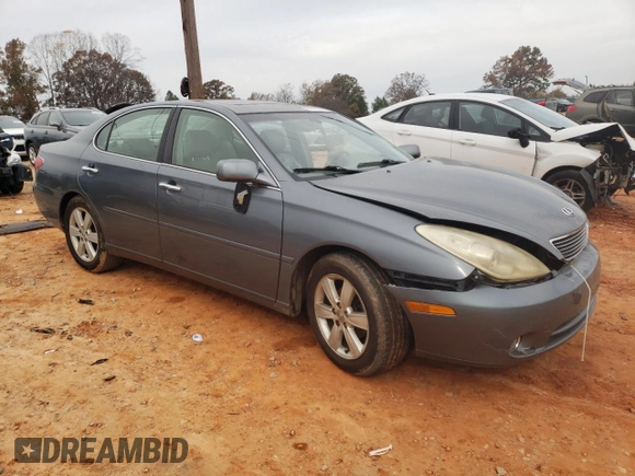 2006 Lexus ES 350 with VIN JTHBA30G365150487, listed as a Copart auction lot 50886555 with 244,927 mi miles and Salvage Title. Bid and sale history available at DreamBid. Image 4.