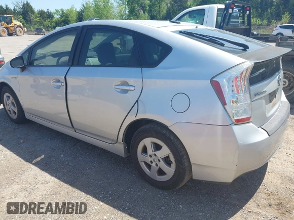 2010 Toyota Prius II with VIN JTDKN3DU5A0059412, listed as a IAAI auction lot 42102951 with 218,443 mi miles. Bid and sale history available at carsss.com. Image 3.