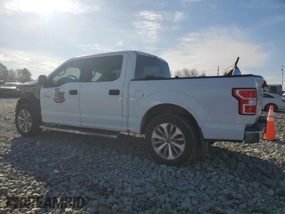 2018 Ford F-150 XL with VIN 1FTEW1CG6JKE47523, listed as a Copart auction lot 47450605 with 109,107 mi miles and Salvage Title. Bid and sale history available at carsss.com. Image 2.