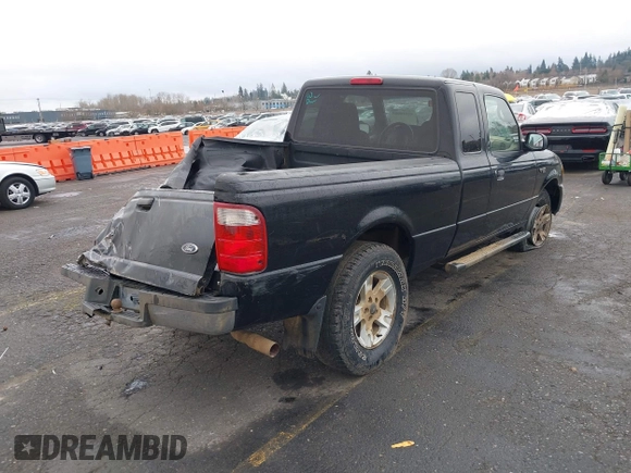 2005 Ford Ranger XL with VIN 1FTZR15E05PA64190, listed as a IAAI auction lot 41646065 with 213,397 mi miles. Bid and sale history available at carsss.com. Image 4.
