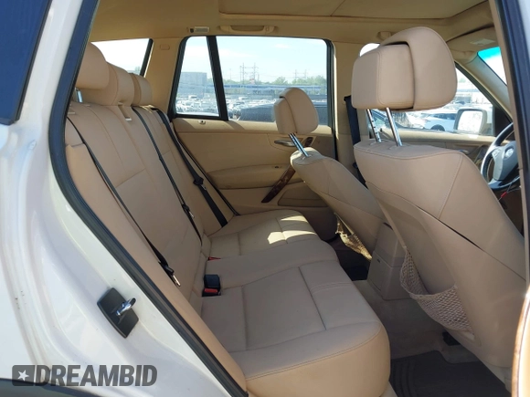2008 BMW X3 3.0si with VIN WBXPC93458WJ10207, listed as a IAAI auction lot 42156621 with 105,813 mi miles and . Bid and sale history available at DreamBid. Image 8.