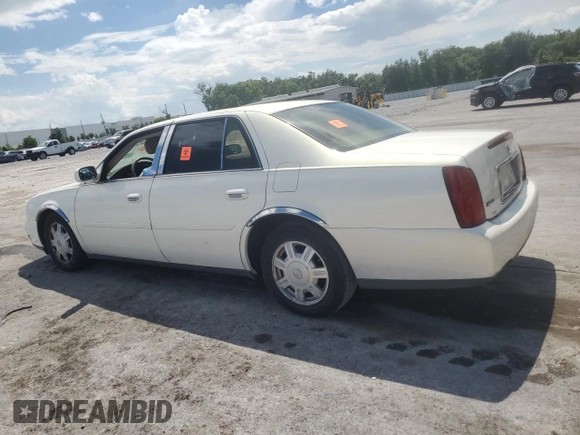 2004 Cadillac DeVille z VIN 1G6KD54Y44U226800, wystawiony jako Copart lot #61298895 z przebiegiem 108 211 mil mil oraz Szkoda całkowita • Salvage title. Historia ofert i sprzedaży dostępna na DreamBid. Obrazek 2.