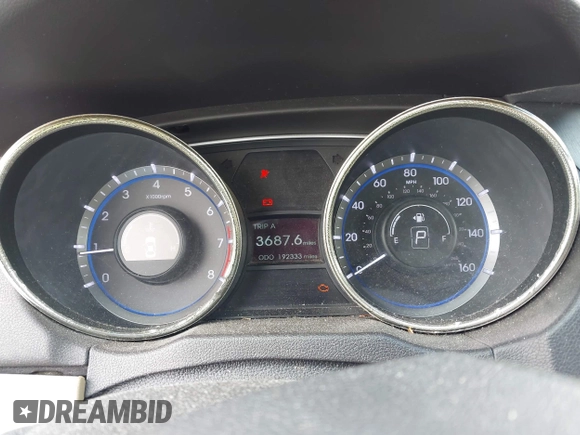 2011 Hyundai Sonata GLS with VIN 5NPEB4AC2BH262298, listed as a IAAI auction lot 42216291 with 192,333 mi miles and . Bid and sale history available at carsss.com. Image 7.