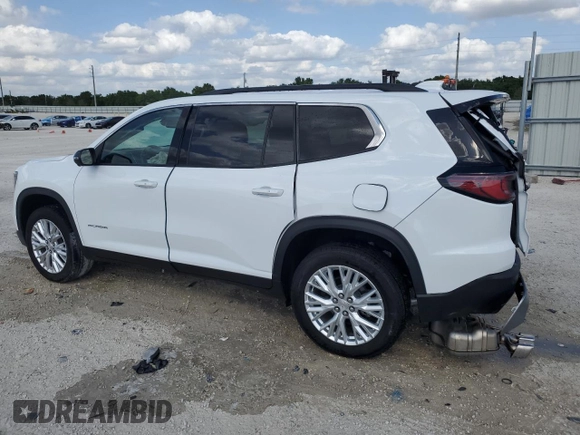 2024 GMC Acadia AWD Elevation z VIN 1GKENNKS4RJ189444, wystawiony jako Copart lot #51219445 z przebiegiem 20 847 mil mil oraz Nie do naprawy • Non repairable. Historia ofert i sprzedaży dostępna na DreamBid. Obrazek 2.