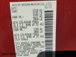2015 Nissan Murano SV with VIN 5N1AZ2MG7FN212706, listed as a Copart auction lot 79974704 with 185,262 mi miles and Salvage Title. Bid and sale history available at carsss.com. Image 13.