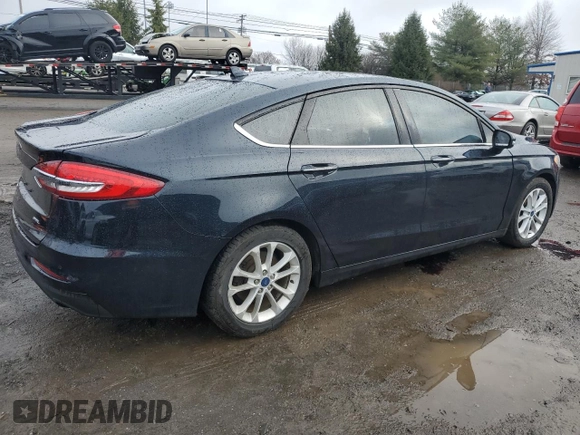 2020 Ford Fusion Hybrid SEL with VIN 3FA6P0MU0LR161753, listed as a Copart auction lot 84419834 with 79,764 mi miles and Salvage Title. Bid and sale history available at carsss.com. Image 3.