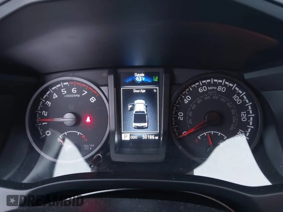 2022 Toyota Tacoma SR with VIN 3TYAX5GN8NT066318, listed as a IAAI auction lot 41739981 with 50,186 mi miles and . Bid and sale history available at DreamBid. Image 7.