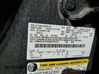 2019 Ford Expedition XLT z VIN 1FMJU1HT3KEA75175, wystawiony jako Copart lot #51834585 z przebiegiem 159 048 mil mil oraz Szkoda całkowita • Salvage title. Historia ofert i sprzedaży dostępna na DreamBid. Obrazek 14.