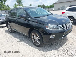 2015 Lexus RX 350 with VIN 2T2BK1BA4FC276142, listed as a IAAI auction lot 42556581 with 122,843 mi miles and . Bid and sale history available at DreamBid. Image 1.