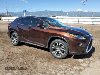 2017 Lexus RX 350 with VIN 2T2BZMCA4HC057387, listed as a Copart auction lot 58075095 with 23,492 mi miles and Salvage title. Bid and sale history available at DreamBid. Image 4.