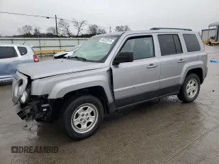 2017 Jeep Patriot Sport SE with VIN 1C4NJPBA4HD211370, listed as a Copart auction lot 45222815 with 50,931 mi miles and Salvage Title. Bid and sale history available at carsss.com. Image 1.
