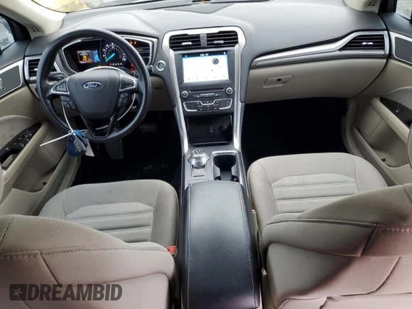 2017 Ford Fusion SE with VIN 3FA6P0HD3HR215984, listed as a Copart auction lot 44459915 with 60,954 mi miles and Salvage Title. Bid and sale history available at DreamBid. Image 8.