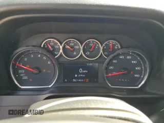 2020 Chevrolet Silverado 1500 LT with VIN 3GCUYDET0LG244803, listed as a Copart auction lot 53461845 with 110,828 mi miles and Salvage Title. Bid and sale history available at DreamBid. Image 9.