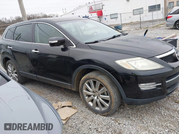 2009 Mazda CX-9 Touring with VIN JM3TB38A990170982, listed as a IAAI auction lot 41211289 with Not Provided miles. Bid and sale history available at carsss.com. Image 1.