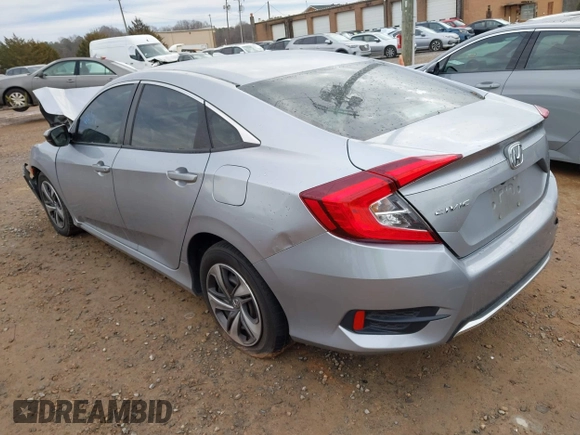 2021 Honda Civic Sedan LX with VIN 2HGFC2F62MH501225, listed as a IAAI auction lot 41206918 with 115,456 mi miles. Bid and sale history available at carsss.com. Image 3.