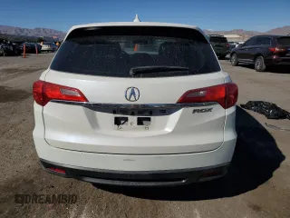 2015 Acura RDX Tech Pkg with VIN 5J8TB3H54FL014100, listed as a Copart auction lot 49879555 with 157,115 mi miles and Salvage Title. Bid and sale history available at carsss.com. Image 6.
