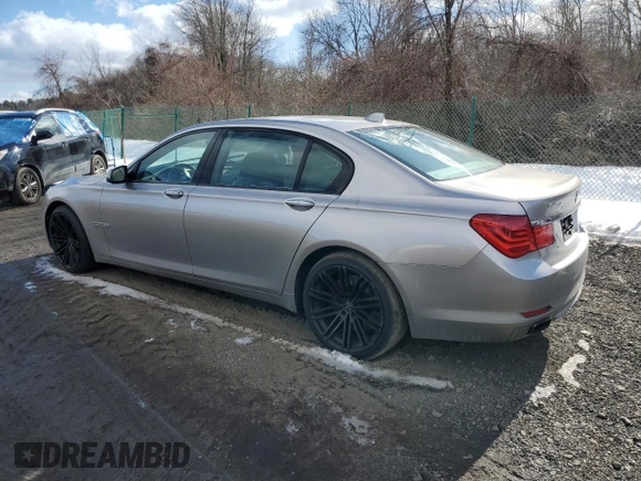2010 BMW 7 Series 750Li xDrive with VIN WBAKC8C56AC431445, listed as a Copart auction lot 44895215 with 140,663 mi miles and Clean Title. Bid and sale history available at DreamBid. Image 2.