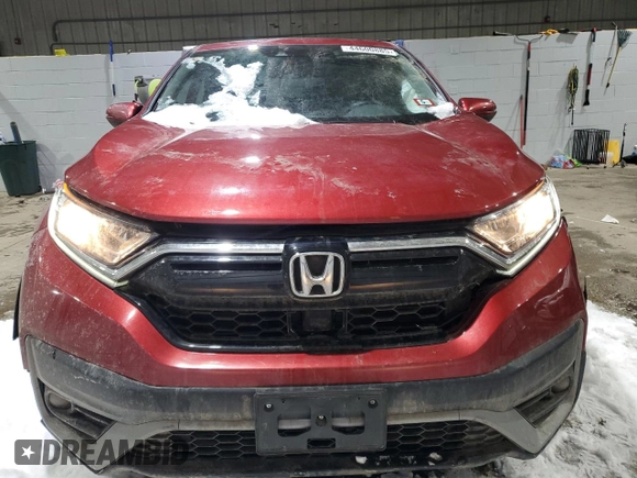 2022 Honda CR-V EX with VIN 2HKRW2H59NH667306, listed as a Copart auction lot 44600885 with 31,646 mi miles and Salvage Title. Bid and sale history available at carsss.com. Image 5.