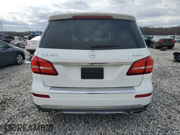2017 Mercedes-Benz GLS with VIN 4JGDF6EE9HA783201, listed as a Copart auction lot 42425195 with 122,863 mi miles and Salvage Title. Bid and sale history available at carsss.com. Image 6.