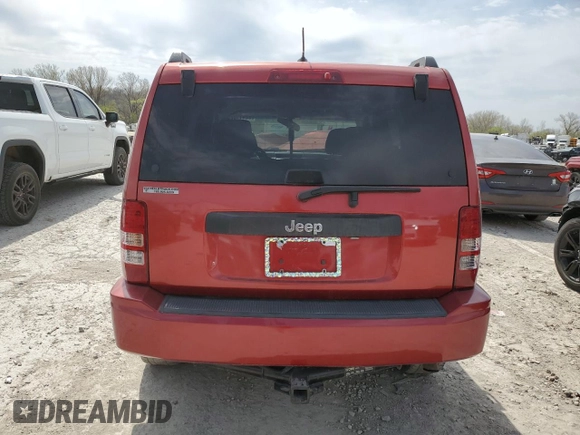 2010 Jeep Liberty Sport z VIN 1J4PP2GK0AW164807, wystawiony jako Copart lot #52411825 z przebiegiem Nie podano mil oraz Szkoda całkowita • Salvage title. Historia ofert i sprzedaży dostępna na DreamBid. Obrazek 6.
