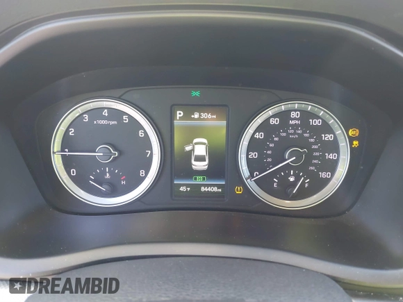 2018 Hyundai Sonata SEL with VIN 5NPE34AFXJH718120, listed as a IAAI auction lot 41847879 with 84,408 mi miles and . Bid and sale history available at carsss.com. Image 7.