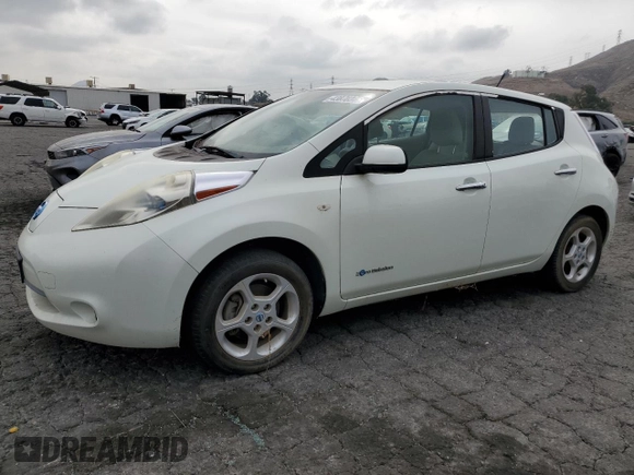 2011 Nissan LEAF SL with VIN JN1AZ0CP1BT003531, listed as a Copart auction lot 45995125 with 32,001 mi miles and Clean Title. Bid and sale history available at carsss.com. Image 1.