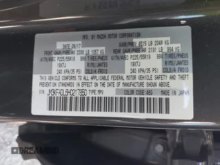 2017 Mazda CX-5 Grand Touring with VIN JM3KFADL6H0217850, listed as a IAAI auction lot 42033404 with 74,198 mi miles and . Bid and sale history available at carsss.com. Image 9.