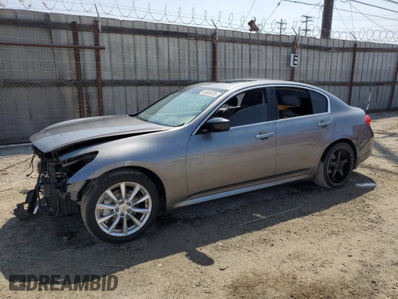 2011 Infiniti G37 Sedan Journey with VIN JN1CV6AP0BM507928, listed as a Copart auction lot 50800205 with Not Provided miles and Salvage Title. Bid and sale history available at carsss.com. Image 1.