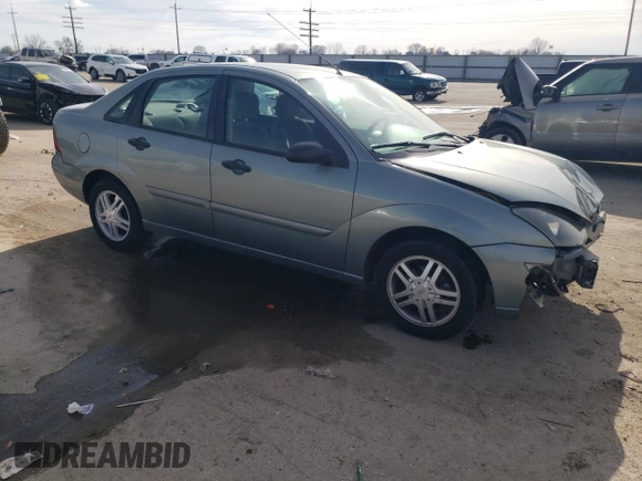 2003 Ford Focus SE with VIN 1FAFP34PX3W273906, listed as a Copart auction lot 46325405 with 129,861 mi miles and Salvage Title. Bid and sale history available at carsss.com. Image 4.