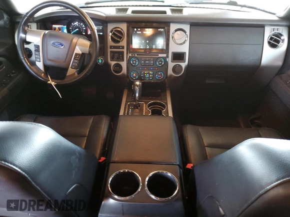 2017 Ford Expedition Limited z VIN 1FMJU1KT4HEA08201, wystawiony jako Copart lot #62780925 z przebiegiem 107 292 mil mil oraz Szkoda całkowita • Salvage title. Historia ofert i sprzedaży dostępna na DreamBid. Obrazek 8.