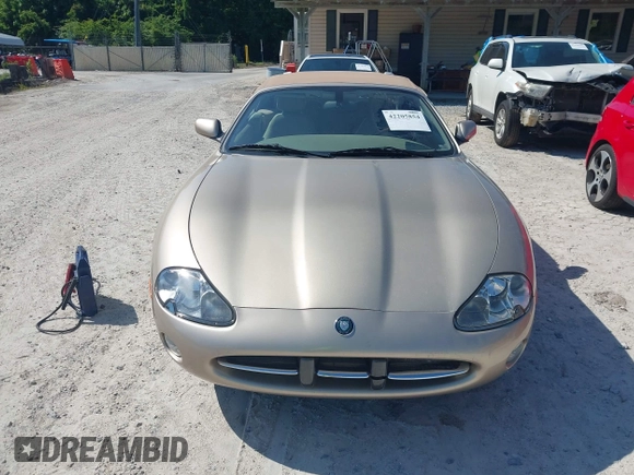 2002 Jaguar XK with VIN SAJDA42C32NA24378, listed as a IAAI auction lot 42205854 with 92,612 mi miles and . Bid and sale history available at DreamBid. Image 6.