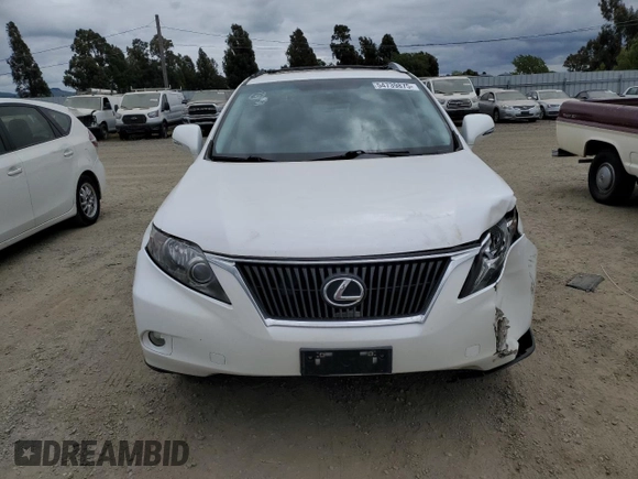 2012 Lexus RX 350 z VIN 2T2ZK1BA0CC081987, wystawiony jako Copart lot #54739875 z przebiegiem 157 681 mil mil oraz Szkoda całkowita • Salvage title. Historia ofert i sprzedaży dostępna na DreamBid. Obrazek 5.