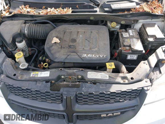 2014 Ram Cargo Van Tradesman with VIN 2C4JRGAG8ER375873, listed as a IAAI auction lot 41644062 with 238,997 mi miles. Bid and sale history available at carsss.com. Image 10.