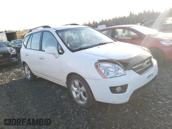 2009 Kia Rondo LX Base with VIN KNAFG528597268730, listed as a Copart auction lot 77071064 with 151,159 mi miles and Salvage Title. Bid and sale history available at carsss.com. Image 4.