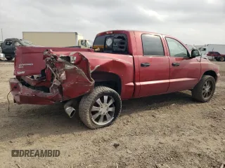 2007 Dodge Dakota SLT with VIN 1D7HE48J97S147477, listed as a Copart auction lot 82578214 with 322,684 mi miles and Salvage Title. Bid and sale history available at DreamBid. Image 3.