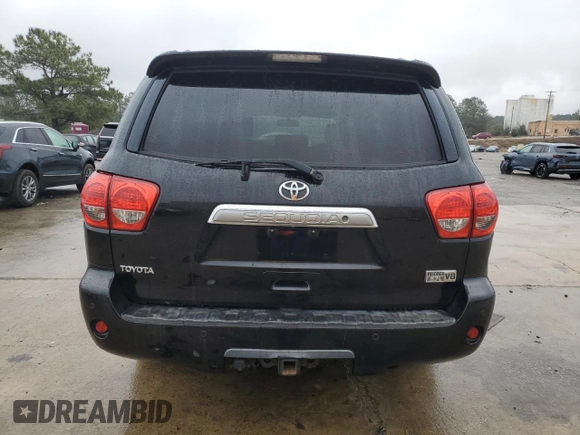 2008 Toyota Sequoia Platinum with VIN 5TDBY67A78S009399, listed as a Copart auction lot 46290695 with 137,569 mi miles and Clean Title. Bid and sale history available at carsss.com. Image 6.