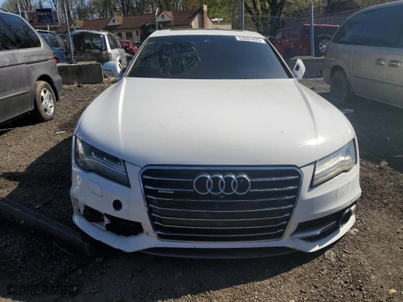 2013 Audi A7 3.0 Prestige with VIN WAU3GAFC7DN054644, listed as a Copart auction lot 53683425 with 123,220 mi miles and Salvage Title. Bid and sale history available at carsss.com. Image 5.