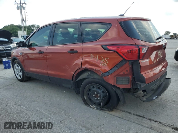 2019 Ford Escape S with VIN 1FMCU0F71KUA59085, listed as a Copart auction lot 60250375 with 227,114 mi miles and Salvage title. Bid and sale history available at DreamBid. Image 2.